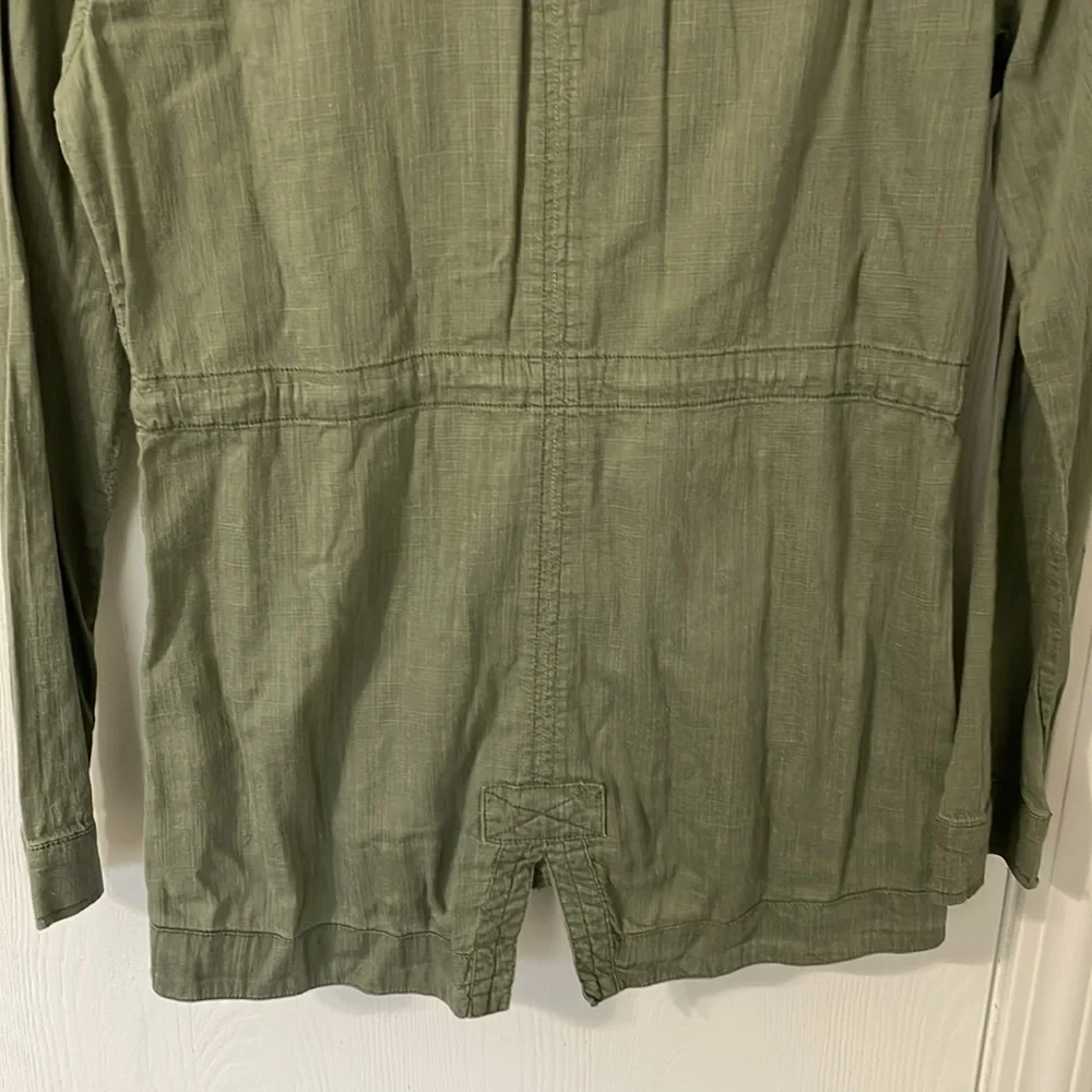 Abercrombie & Fitch Olive Army Green Women’s Light Utility Jacket Size XS